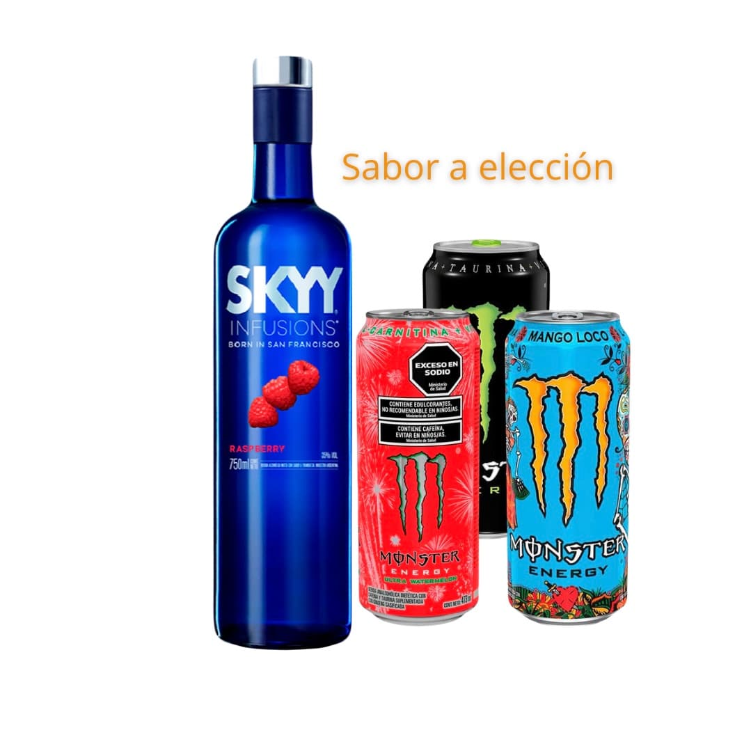 Combo Skyy sab + 3 Monster 